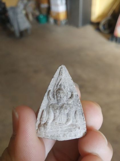 พระเนื้อว่านผสมผง(พระพุทธชินราชหลังอักษรย่อ(ป.ด)(030309)ไม่ทราบเกจิ)พระบ้านพระเครื่องรางของมงคล รูปที่ 4