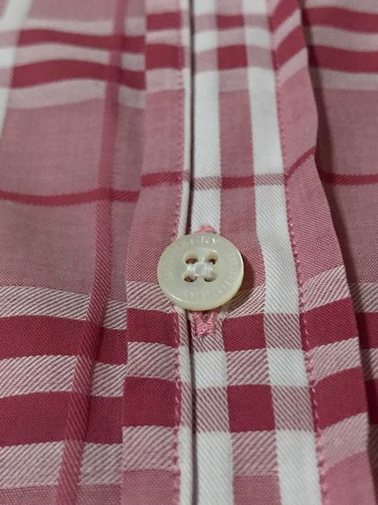 Burberry Brit Pink White Check Shirt M TRBILBIN164IST รูปที่ 5