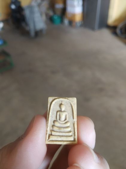 พระเนื้อผงผสมว่านพิมพ์เล็ก(พระสมเด็จพิมพ์คะแนนพระหลวงพ่อทองกลึงวัดเจดีย์หอย(รุ่นแจกแม่ครัวหรือสมเด็จแจกแม่ครัว)(ปทุมธานี))พระเครื่องของมงคล รูปที่ 3