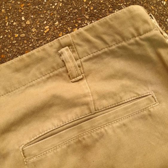 60s vintage rare item
Japanese Highway officer sanforize khaki pants
made in Japan
w32 -33🎌🎌🔴 รูปที่ 9