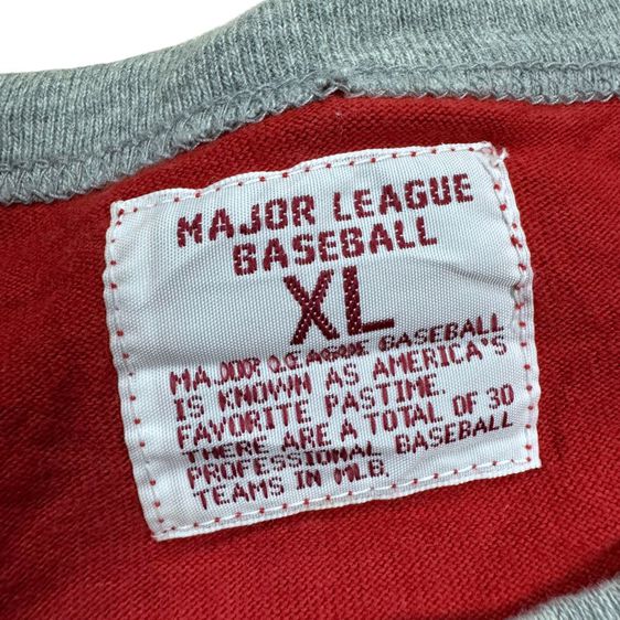 เสื้อยืด​ Major League Baseball งานหล่อมาก Size XL​ รูปที่ 6