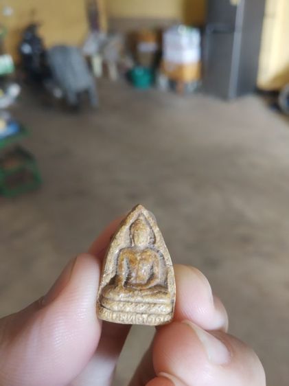 พระเนื้อผงพิมพ์เล็ก(พระพิมพ์พระพุทธโคดมวัดสระพัง(พระหลวงพ่อฤาษีลิงดำปลุกเสก)(จังหวัดนครปฐมปี2531))พระบ้านพระเครื่องรางของมงคล รูปที่ 8