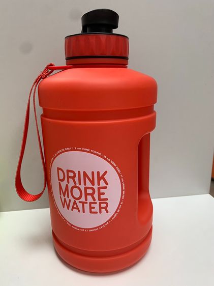 ขวดน้ำเพื่อสุขภาพ 2 ลิตร สีแดง 2200 ml (2.2 Litre) รูปที่ 7