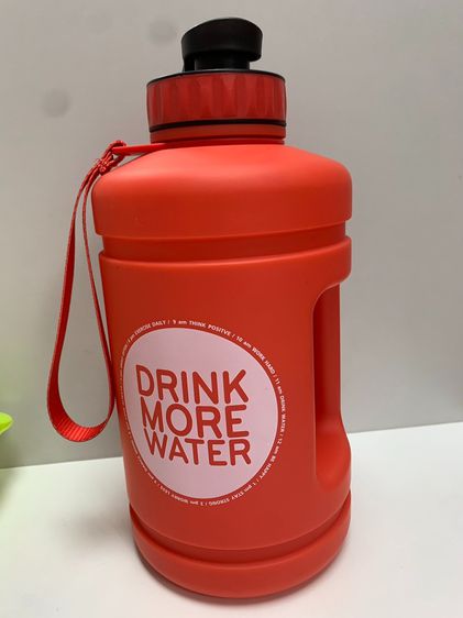 ขวดน้ำเพื่อสุขภาพ 2 ลิตร สีแดง 2200 ml (2.2 Litre) รูปที่ 6