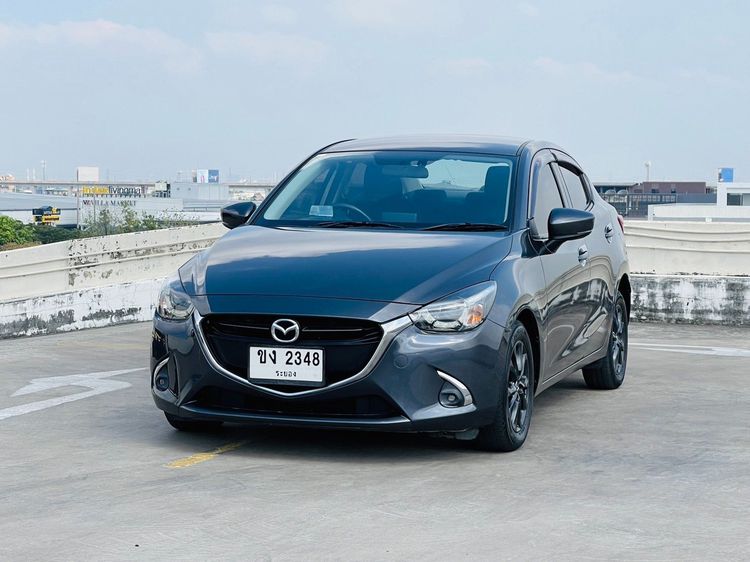 Mazda Mazda 2 2018 1.3 High Connect Sedan เบนซิน ไม่ติดแก๊ส เกียร์อัตโนมัติ เทา