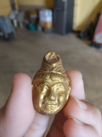 พระเนื้อดินผสมผง(พาพ่อปู่ฤาษีตาไฟ(เศียรพ่อแก่ฤาษีตาไฟ)(ไม่ทราบพระเกจิที่สร้าง))พระบ้านพระเครื่องรางของมงคล รูปที่ 5