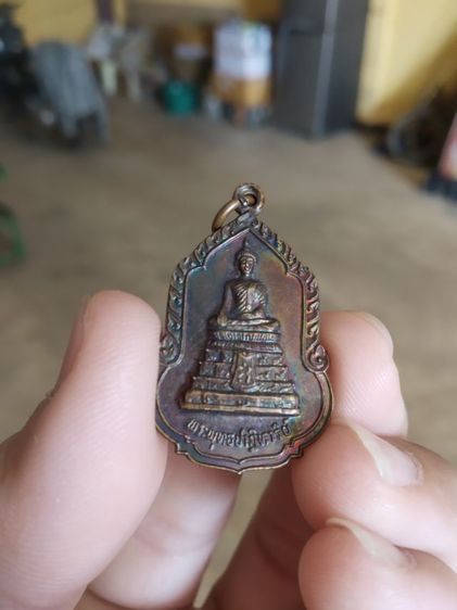 พระเหรียญเนื้อทองแดง(พระพุทธปฏิหาริย์วัดนก(จังหวัดกรุงเทพมหานครปี2531))พระบ้านพระเครื่องรางของมงคล รูปที่ 3