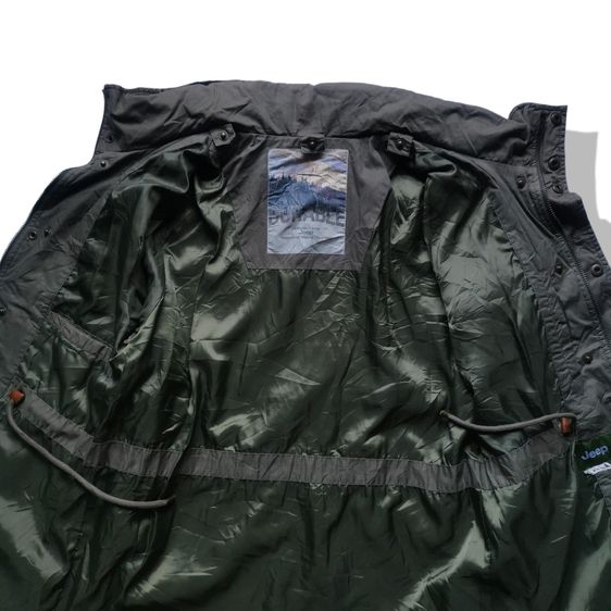 Jeep Green Military Hooded Jacket รอบอก 44” รูปที่ 6