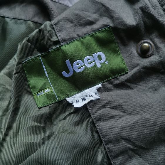 Jeep Green Military Hooded Jacket รอบอก 44” รูปที่ 10