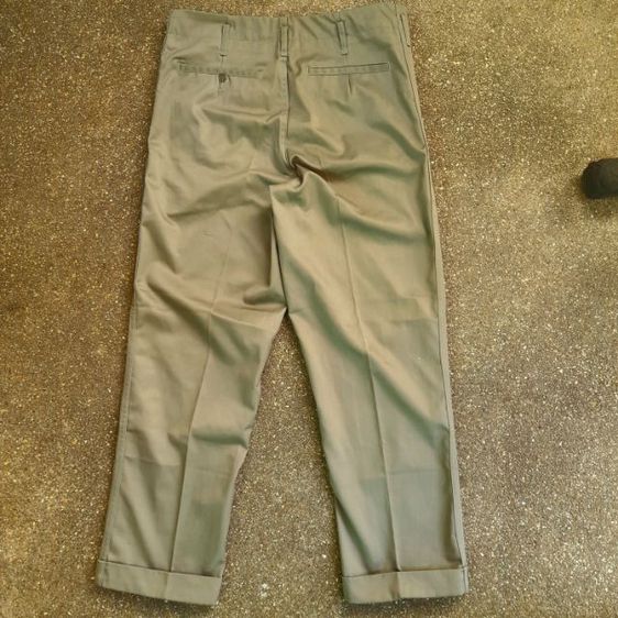 70s 
Japanese button fly khaki workwear pants w32-33
🎌🎌🎌 รูปที่ 6
