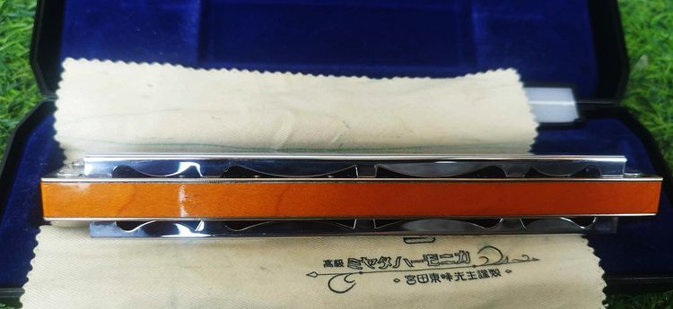 SUZUKI MH-21 key ( C ) Double Note Harmonica คุณภาพสูง Miyata 21 รูปที่ 6