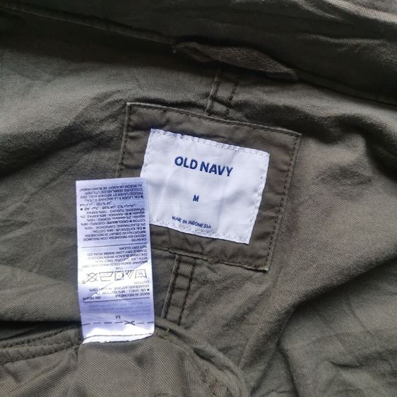 Old Navy M-65 Hooded Military Jacket รอบอก 46” รูปที่ 8