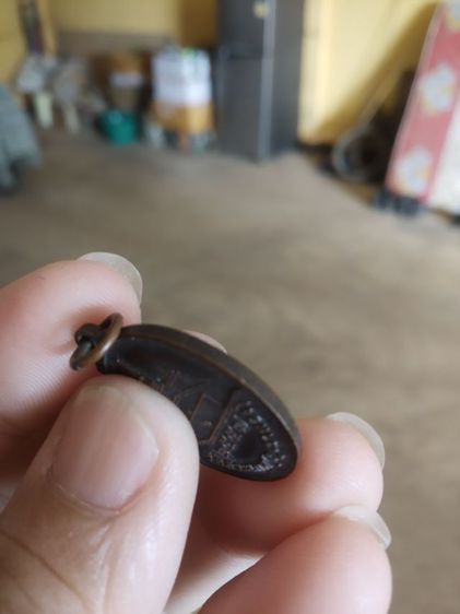 พระเหรียญเนื้อทองแดงรูปทรงไข่(พระหลวงพ่อดำ(พระพุทธรูปปางมารวิชัย)วัดสระเกศ(ภูเขาทอง)(จังหวัดกรุงเทพมหานครปี2557))พระบ้านพระเครื่องรางของมงคล รูปที่ 12