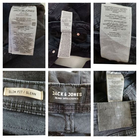 Jack Jones Slim Fit Glenn Men Jeans 33x30  รูปที่ 17