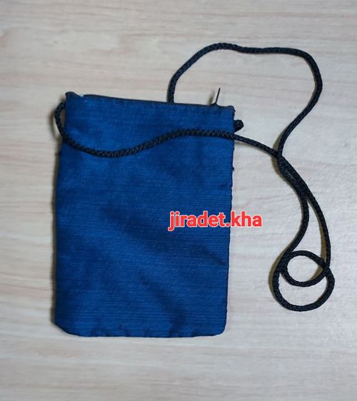 กระเป๋าผ้าไทยลายพระพิคเณศ พร้อมสายคล้องคอ ขนาดเพียง 17.5×12.5 cm. สินค้าสภาพใหม่ (Limited) รูปที่ 2