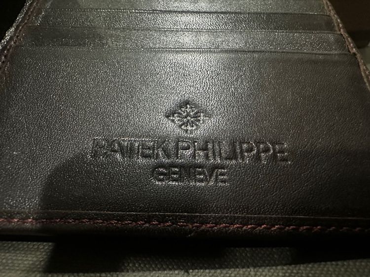 กระเป๋าสตางค์ Patek Philippe มือหนึ่ง พร้อมถุงกระดาษ รูปที่ 5