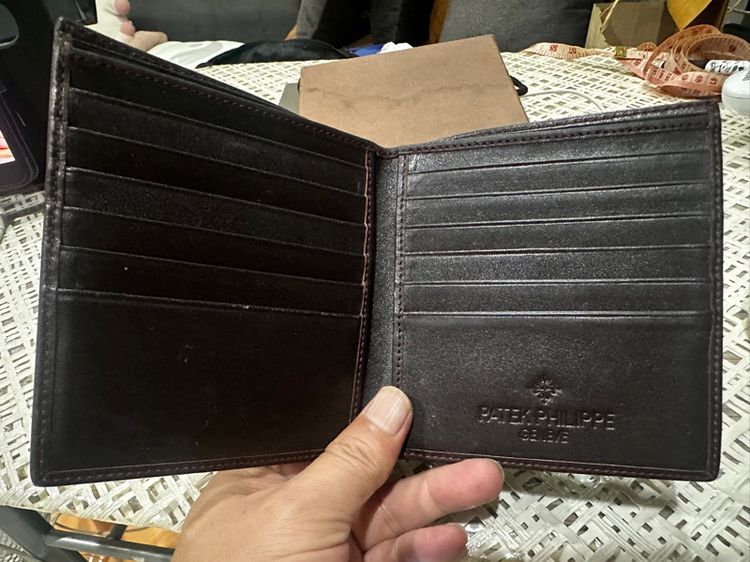 กระเป๋าสตางค์ Patek Philippe มือหนึ่ง พร้อมถุงกระดาษ รูปที่ 4