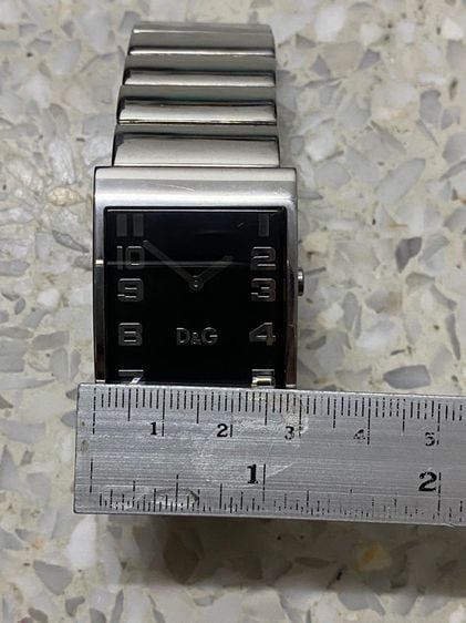 นาฬิกายี่ห้อ D and G ควอทซ์กำไลใหญ่ ของแท้มือสอง วงรอบข้อมือ 6 นิ้ว  1900฿ รูปที่ 8
