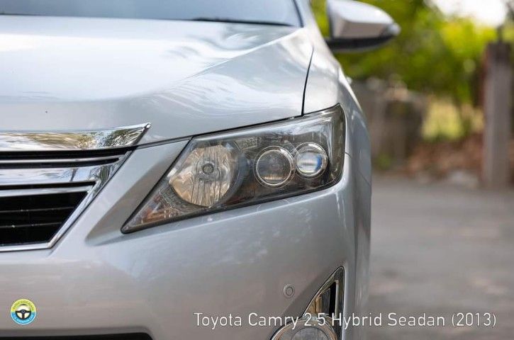 Toyota Camry 2013 2.5 Hybrid Sedan เบนซิน ไม่ติดแก๊ส เกียร์อัตโนมัติ เทา รูปที่ 3