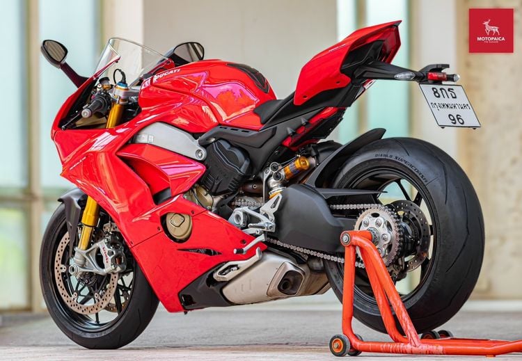 Ducati​ Panigale V4S ปี2018 เจ้าของเดียว วิ่ง13,000โล ประวัติครบ  รูปที่ 4