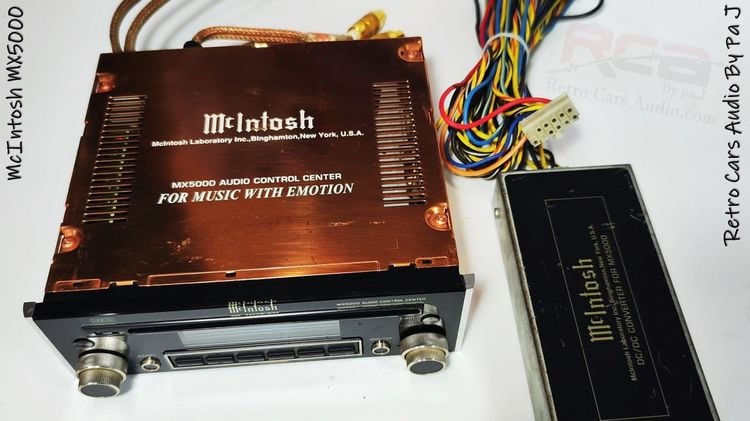 วิทยุ front McIntosh MX5000