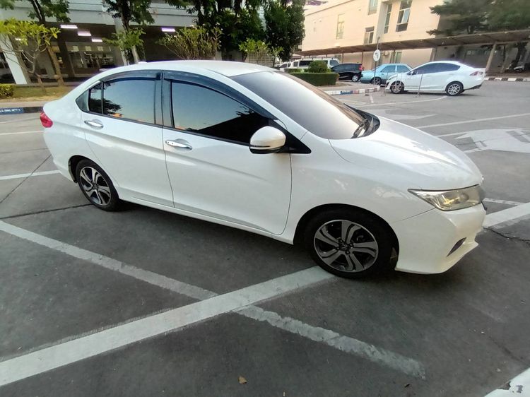 Honda City 2014 1.5 Sv i-VTEC Sedan เบนซิน ไม่ติดแก๊ส ขาว รูปที่ 4