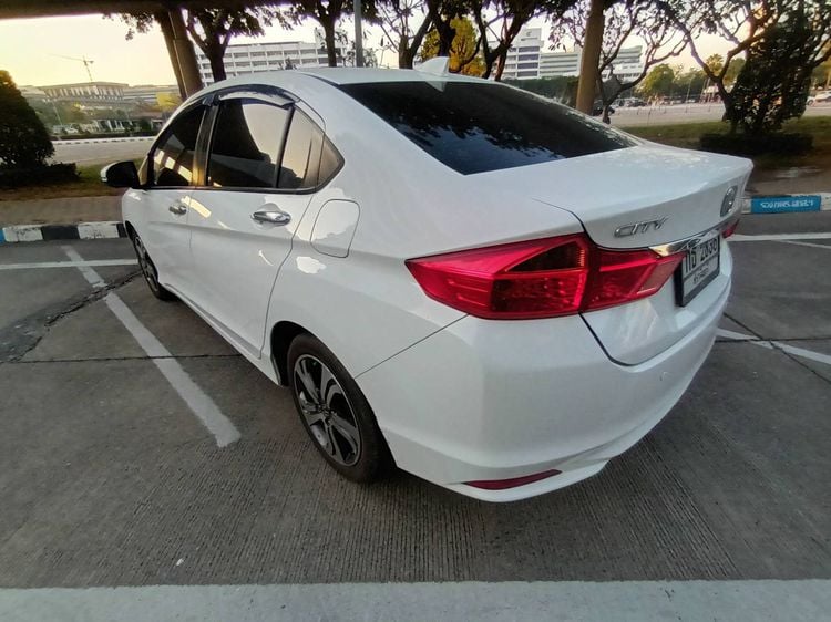 Honda City 2014 1.5 Sv i-VTEC Sedan เบนซิน ไม่ติดแก๊ส ขาว รูปที่ 2