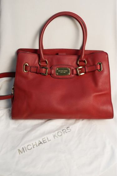 กระเป๋า Michael Kors Hamilton Leather Tote Bag