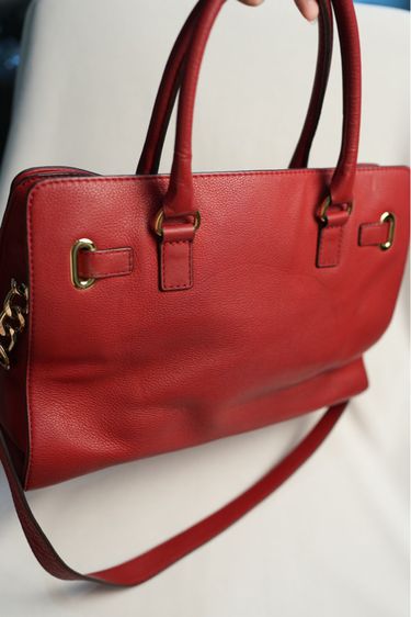 กระเป๋า Michael Kors Hamilton Leather Tote Bag รูปที่ 7