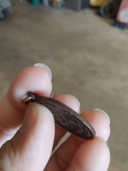 พระเหรียญเนื้อทองแดงรูปทรงไข่(พระหลวงพ่อดำวัดกำมะเชียง(จังหวัดสุพรรณบุรีปี2540))พระบ้านพระเครื่องรางของมงคล รูปที่ 12