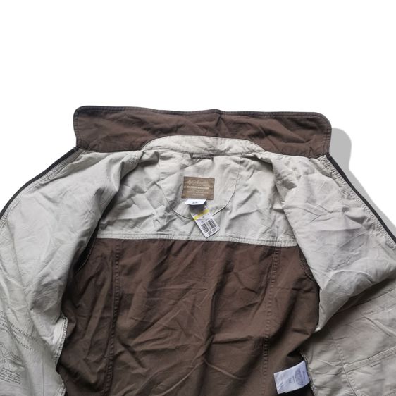 Columbia Brown Outdoor Zipper Jacket รอบอก 42” รูปที่ 7