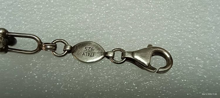 สร้อยข้อมือเงินแท้ ลายสวย รูปที่ 4