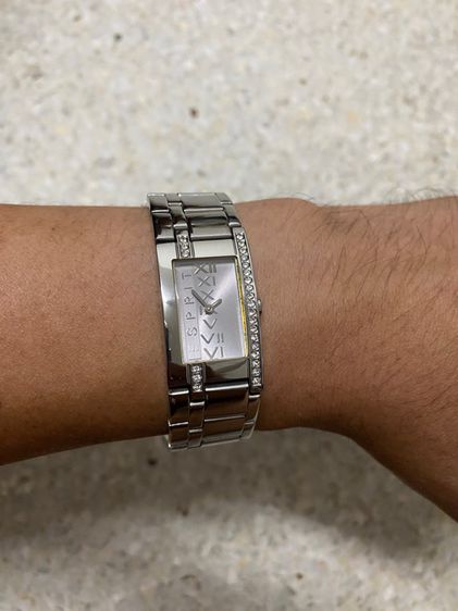 นาฬิกายี่ห้อ ESPRIT   ของแท้มือสอง สแตนเลสทั้งเรือน  สายยาว 16 เซนติเมตร  750฿ รูปที่ 9