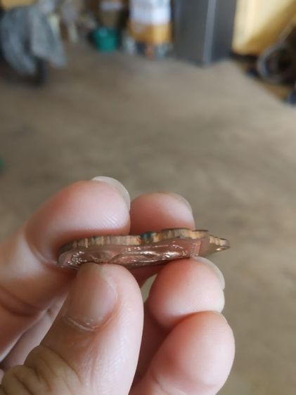 พระเหรียญใบเสมาเนื้อทองแดง(พระหลวงพ่อเมี้ยนวัดโพธิ์กบเจา(รุ่นรวยรวยรวย)(จังหวัดพระนครศรีอยุธยาปี2538))พระบ้านพระเครื่องรางของมงคล รูปที่ 12