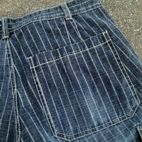 Groovy 1959 Tokyo
striped denim
cargo short pants
w34
🔴🔴🔴
 รูปที่ 8