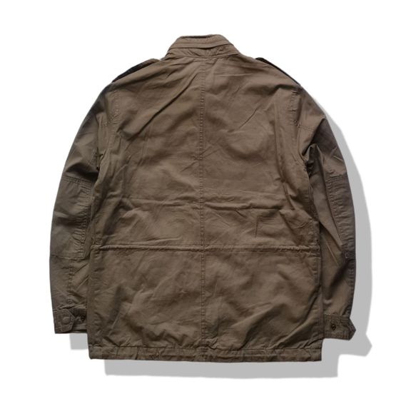 HM Brown Hooded Military Parka Jacket รอบอก 46” รูปที่ 2
