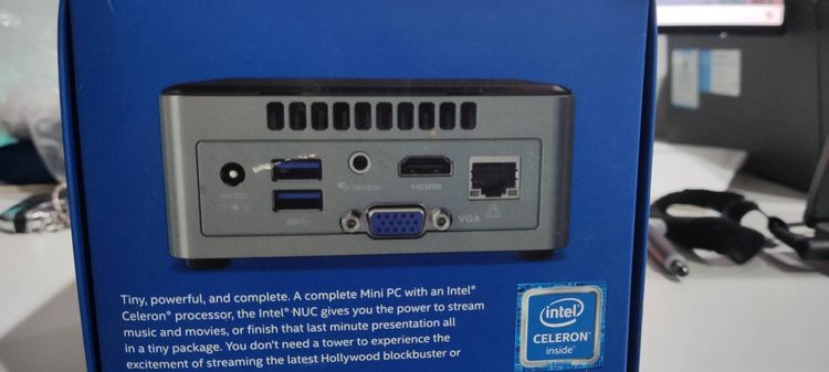 Mini PC Intel Nuc6CAYS มือสอง แกะมาแค่ลองเทส สภาพดี รูปที่ 1