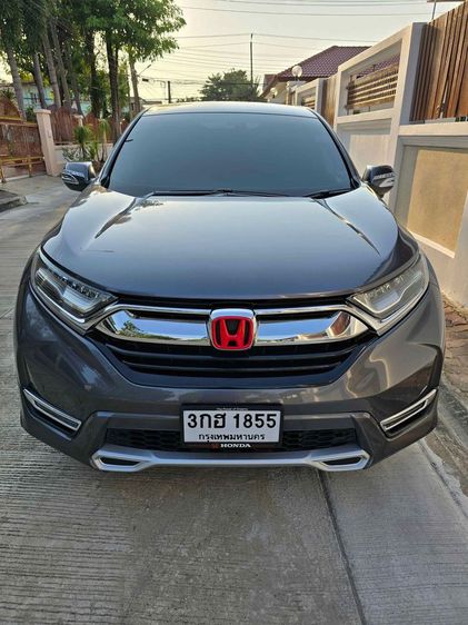 Honda CR-V 2017 1.6 DT EL 4WD Utility-car ดีเซล ไม่ติดแก๊ส เกียร์อัตโนมัติ เทา รูปที่ 3