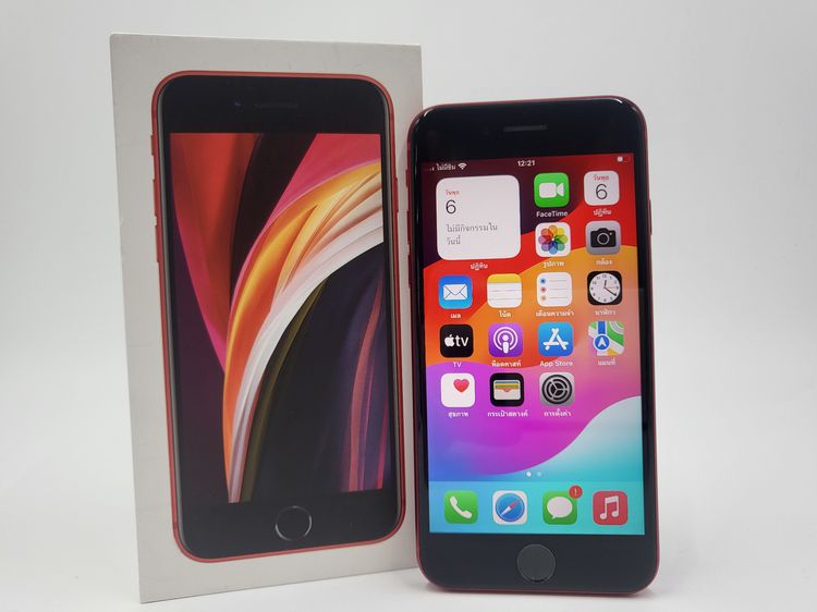 ✨ iPhone SE2 (2020) 64GB Red ✨🌞 มาครับ‼️ SE ศูนย์ไทย สภาพดี ราคาสุดคุ้ม ❗️ 🌞 รูปที่ 4