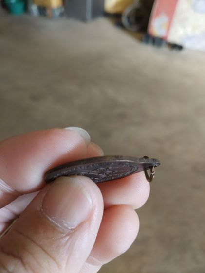 พระเหรียญเนื้อทองแดงรูปทรงไข่(พระพิมพ์พระหลวงพ่อโต(วัดใหญ่บางปลากด)(จังหวัดสมุทรปราการปี2540))พระบ้านพระเครื่องรางของมงคล รูปที่ 12