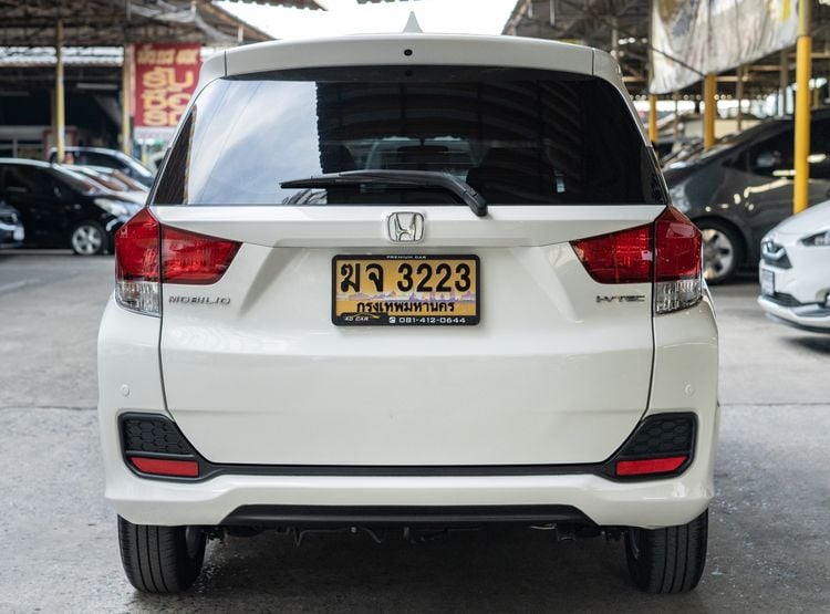 Honda Mobilio 2019 1.5 V Utility-car เบนซิน ไม่ติดแก๊ส เกียร์อัตโนมัติ ขาว รูปที่ 4