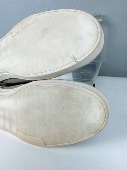 รองเท้า Calvin Klein Sz.13us47eu31cm สีเทา ทรงสวม Upperหนังกลับ สภาพดี ไม่ขาดซ่อม ใส่เทีายวลำลองง่ายๆ รูปที่ 6