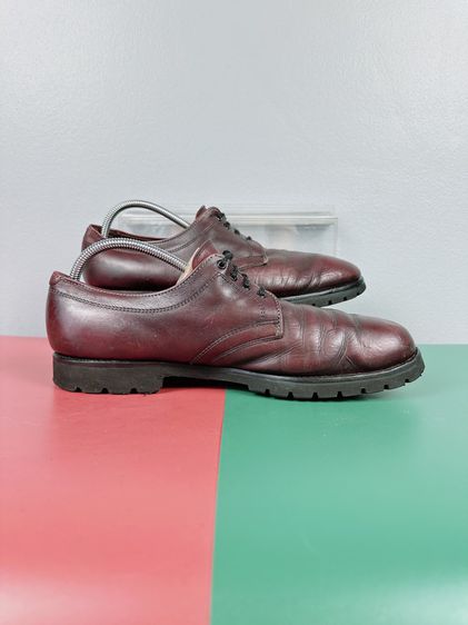 รองเท้าหนังแท้ Allen Edmonds Sz.13us47eu31cm(เท้า46กว้างอูมใส่ได้) Made in USA สีเชอร์รี่ พื้นVibram สภาพดี ไม่ขาดซ่อม ใส่เที่ยวทำงานหล่อ รูปที่ 7