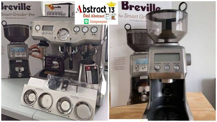 Abstract 13 มีโปรโมชั่นเซ็ตคู่สำหรับเปิดร้านใหม่ 
เครื่องชงกาแฟBES920 เครื่องบดกาแฟ BCG820 แบรนด์ Breville  รูปที่ 2