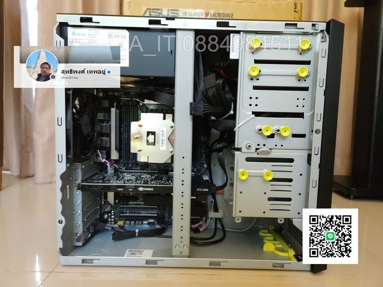 Asus Workstation ESC700 G4-W2265006W เครื่องมือหนึ่ง ที่สุดของความเสถียร พร้อมเทคโนโลยีประมวลผลด้านกราฟิกขั้นสูง CPU xeon และการ์ดจอ Quadro  รูปที่ 8
