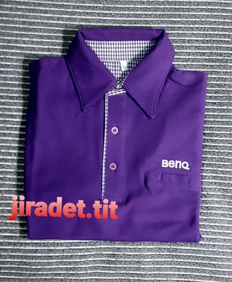 เสื้อยืดโปโลแบรนด์สินค้า BenQ สีม่วงสเใส สินค้าสภาพใหม่ ขนาดรอบอก 40 นิ้ว ความยาวเสื้อ 28 นิ้ว เนื้อผ้าคุณภาพดี
(Limited) รูปที่ 2