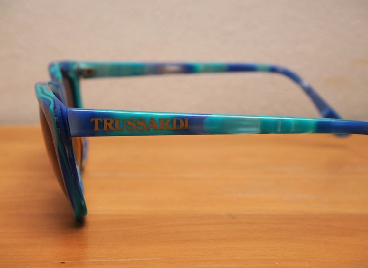 trussardi sunglasses Blue Tortoise  รูปที่ 5
