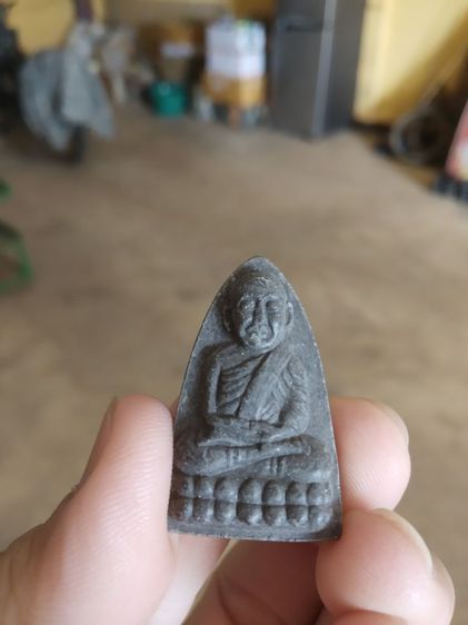 พระเนื้อว่านผสมผงใบลาน(พระหลวงปู่ทวดหลังยันต์(นะเฉลียวเพชร)ไม่ทราบเกจิที่สร้าง(070303))พระบ้านพระเครื่องรางของมงคล รูปที่ 2