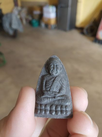 พระเนื้อว่านผสมผงใบลาน(พระหลวงปู่ทวดหลังยันต์(นะเฉลียวเพชร)ไม่ทราบเกจิที่สร้าง(070303))พระบ้านพระเครื่องรางของมงคล รูปที่ 4