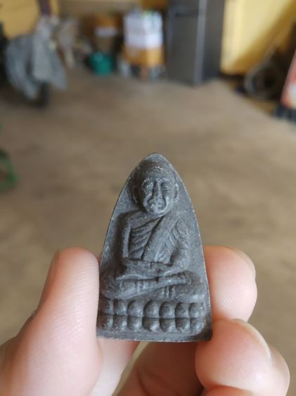 พระเนื้อว่านผสมผงใบลาน(พระหลวงปู่ทวดหลังยันต์(นะเฉลียวเพชร)ไม่ทราบเกจิที่สร้าง(070303))พระบ้านพระเครื่องรางของมงคล รูปที่ 3